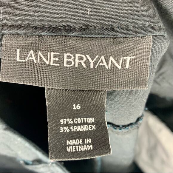 Lane Bryant Adjustable Black Shorts - Picture 4 of 4